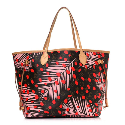 Louis Vuitton Monogram Jungle Dots Neo Neverfull MM Sugar Pink Poppy 1 of 13