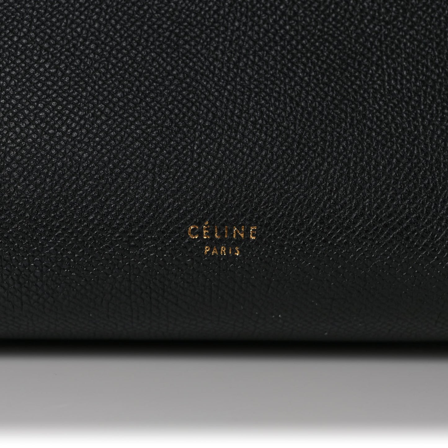 Grained Calfskin Small Belt Bag Black