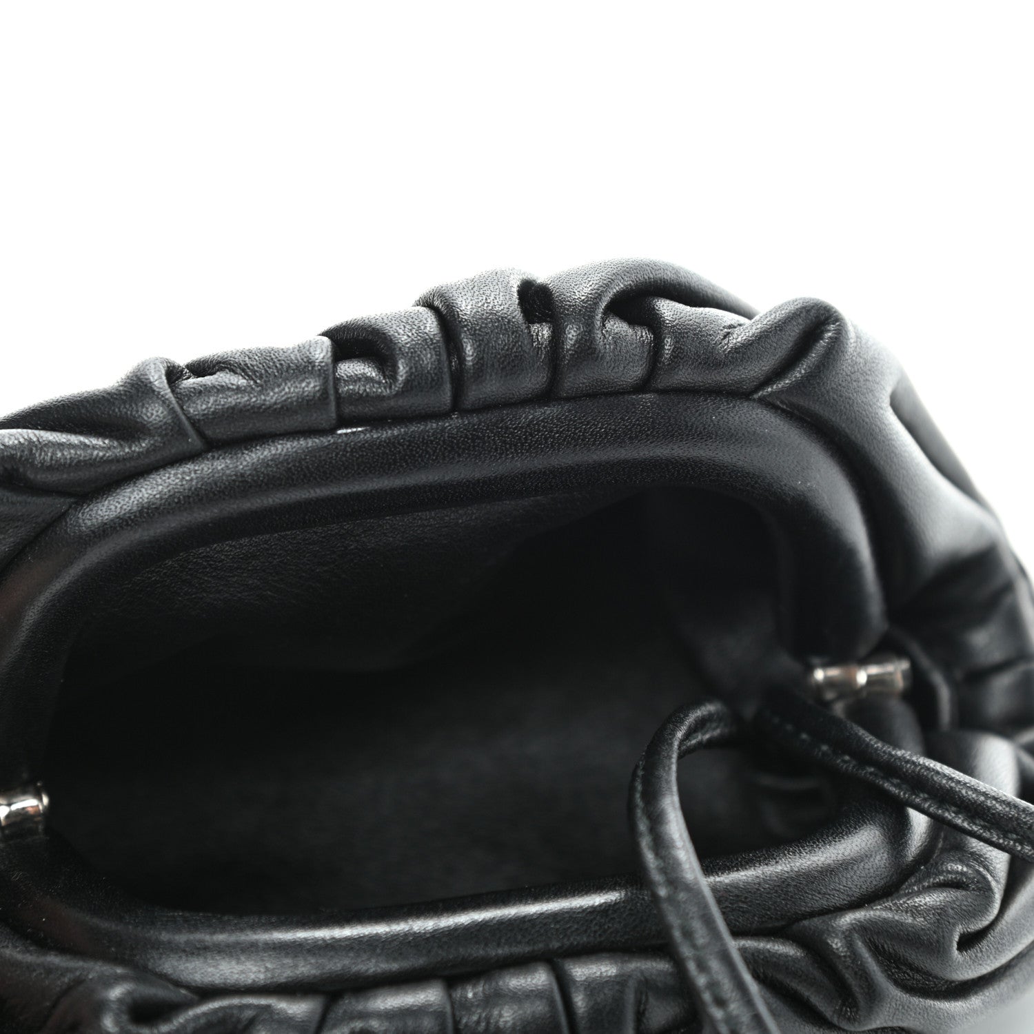 Bottega Veneta Butter Calfskin Coin Purse Black 4 of 4