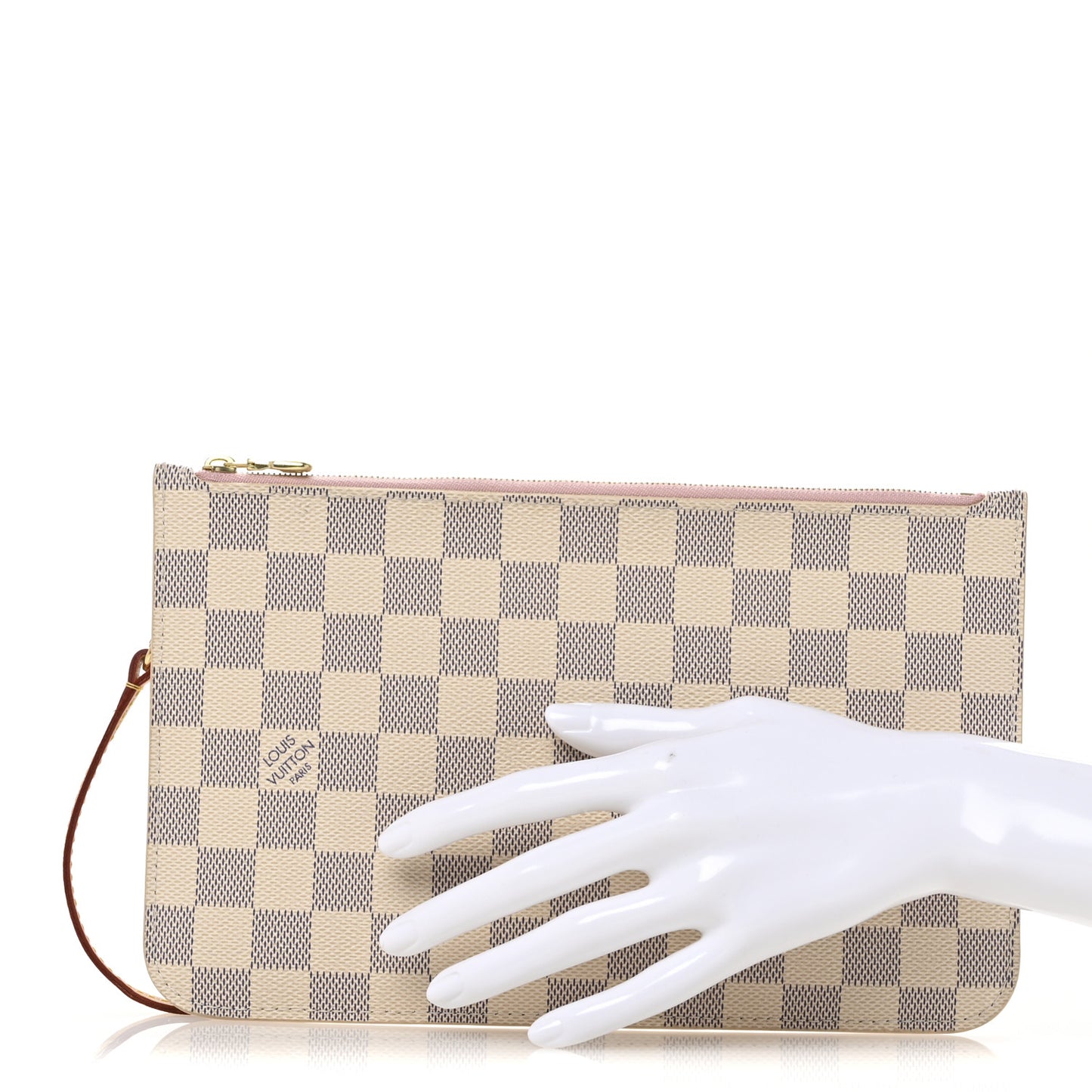 Damier Azur Neverfull MM GM Pochette Rose Ballerine