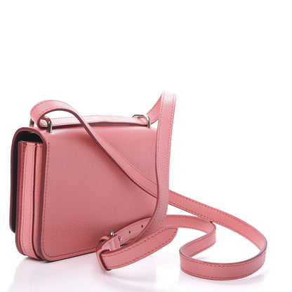 Burberry Goatskin Mini D-Ring Bag Bright Coral Pink 3 of 9