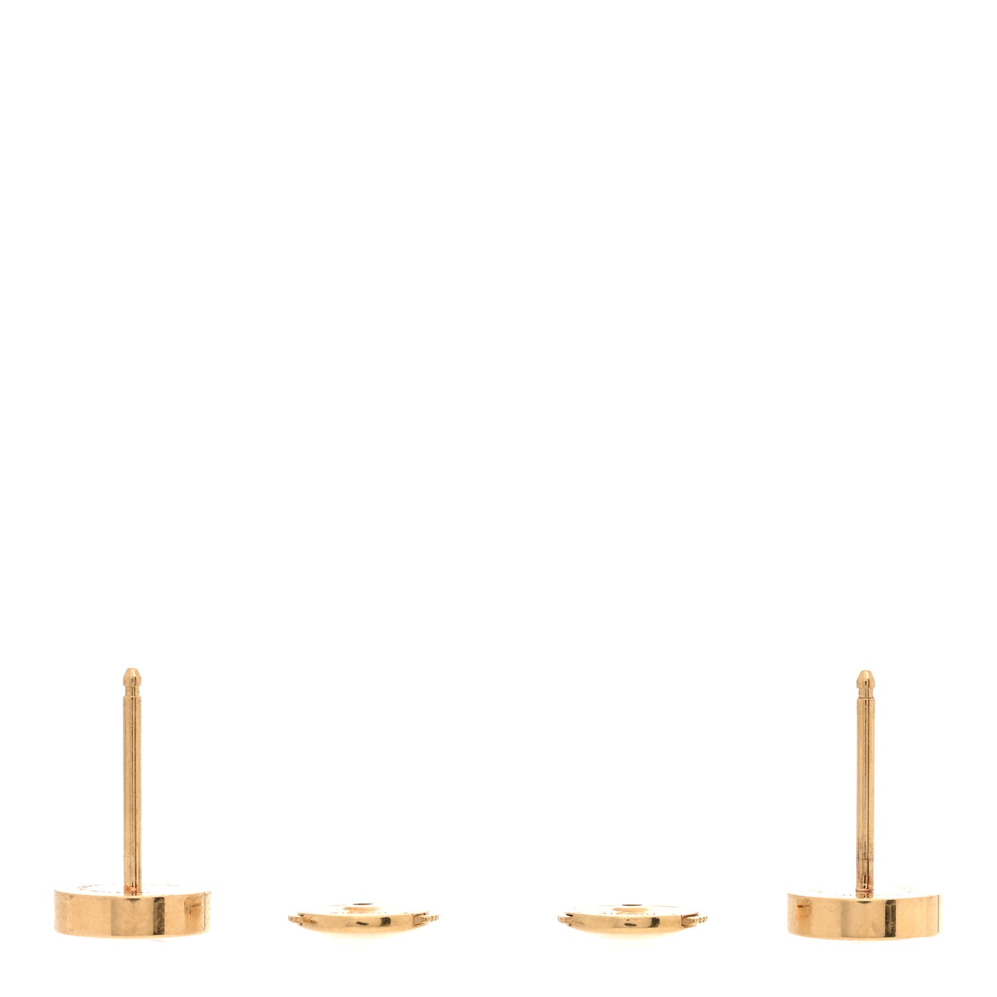 18K Yellow Gold LOVE Earrings