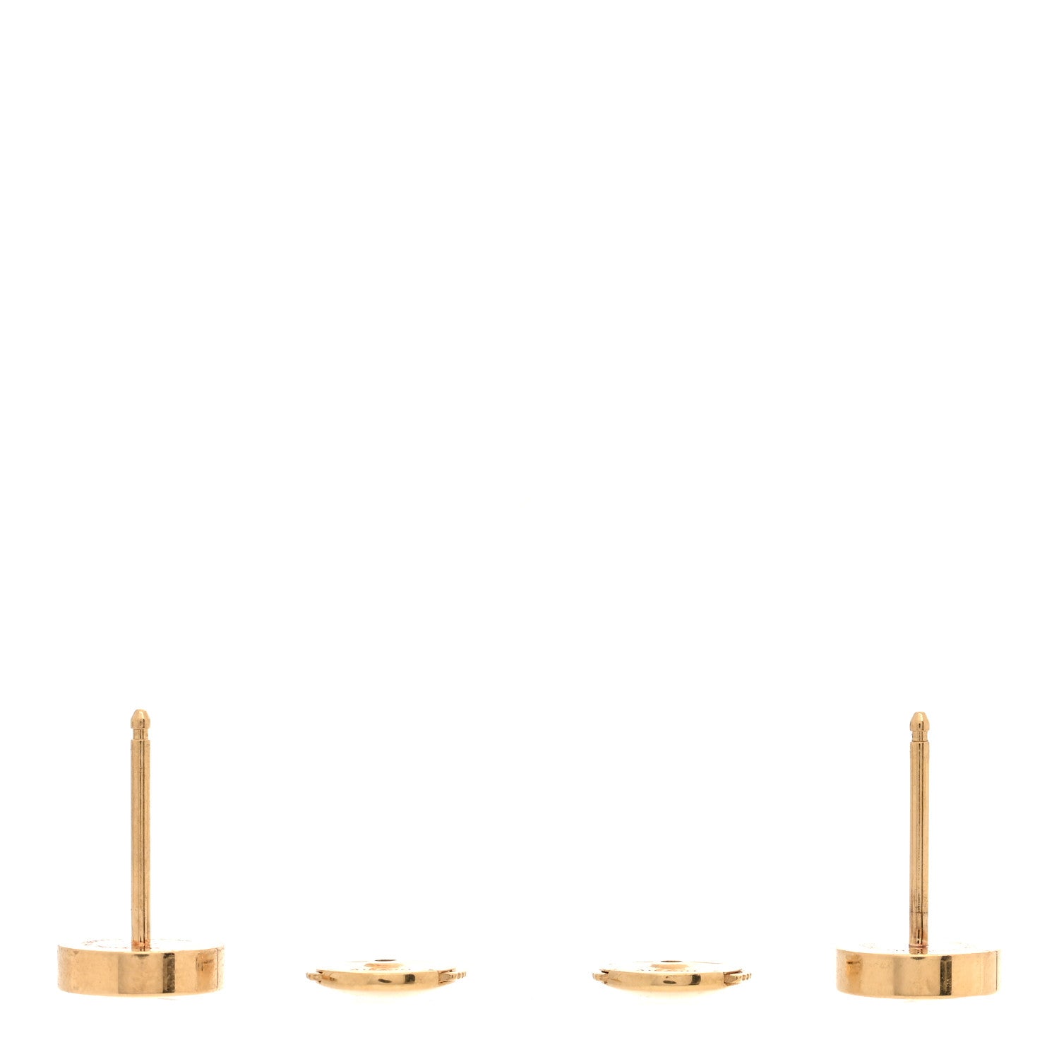 Cartier 18K Yellow Gold LOVE Earrings 3 of 5