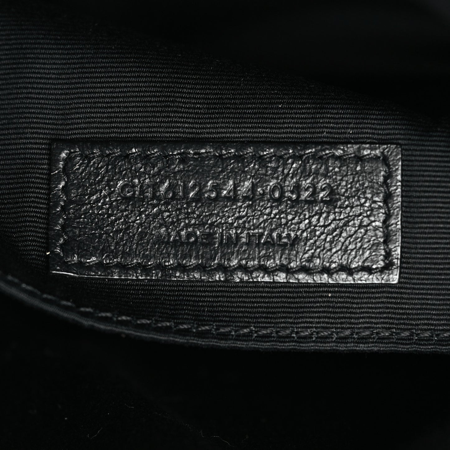 Calfskin Matelasse Monogram Lou Camera Bag Dark Beige