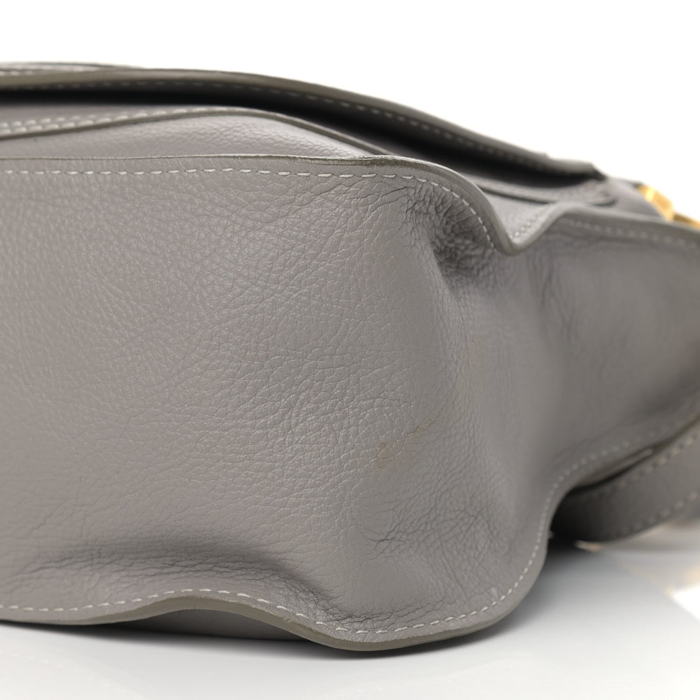 Calfskin Medium Marcie Satchel Cashmere Grey