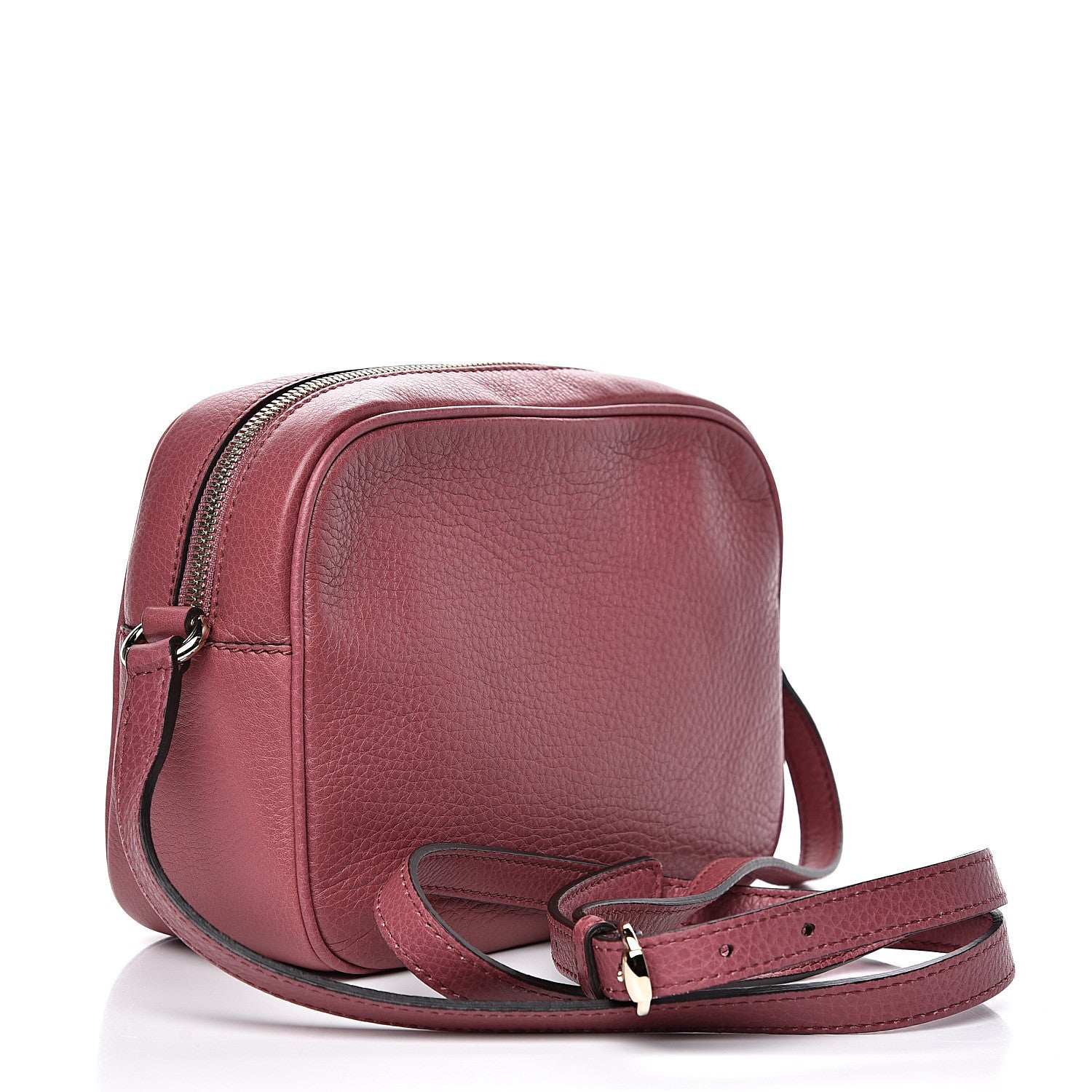 Gucci Pebbled Calfskin Small Soho Disco Bag Peonia Flower 2 of 8