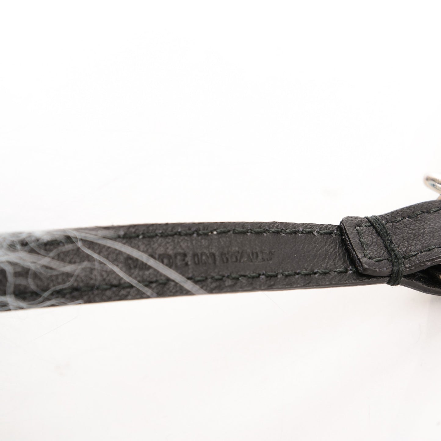 Fox Mink Rabbit Fur Maddie Monster Bag Bug Charm Light Blue