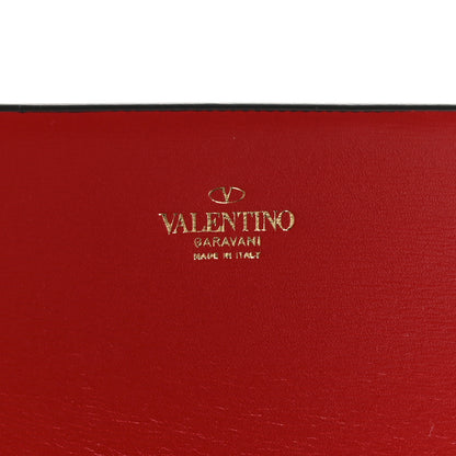 Valentino Garavani Glossy Calfskin VLogo Reversible 70mm Belt 85 34 Black Rouge Pur 5 of 6