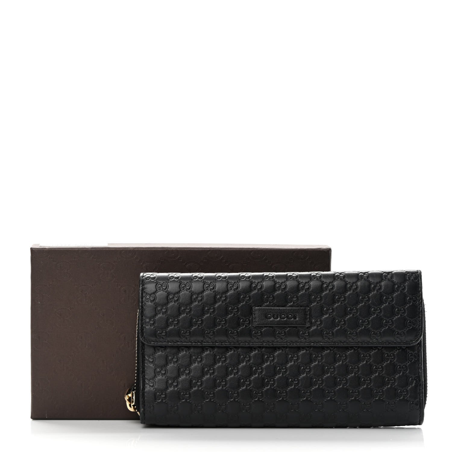 Gucci Soft Microguccissima Continental Zip Wallet Black 16 of 16