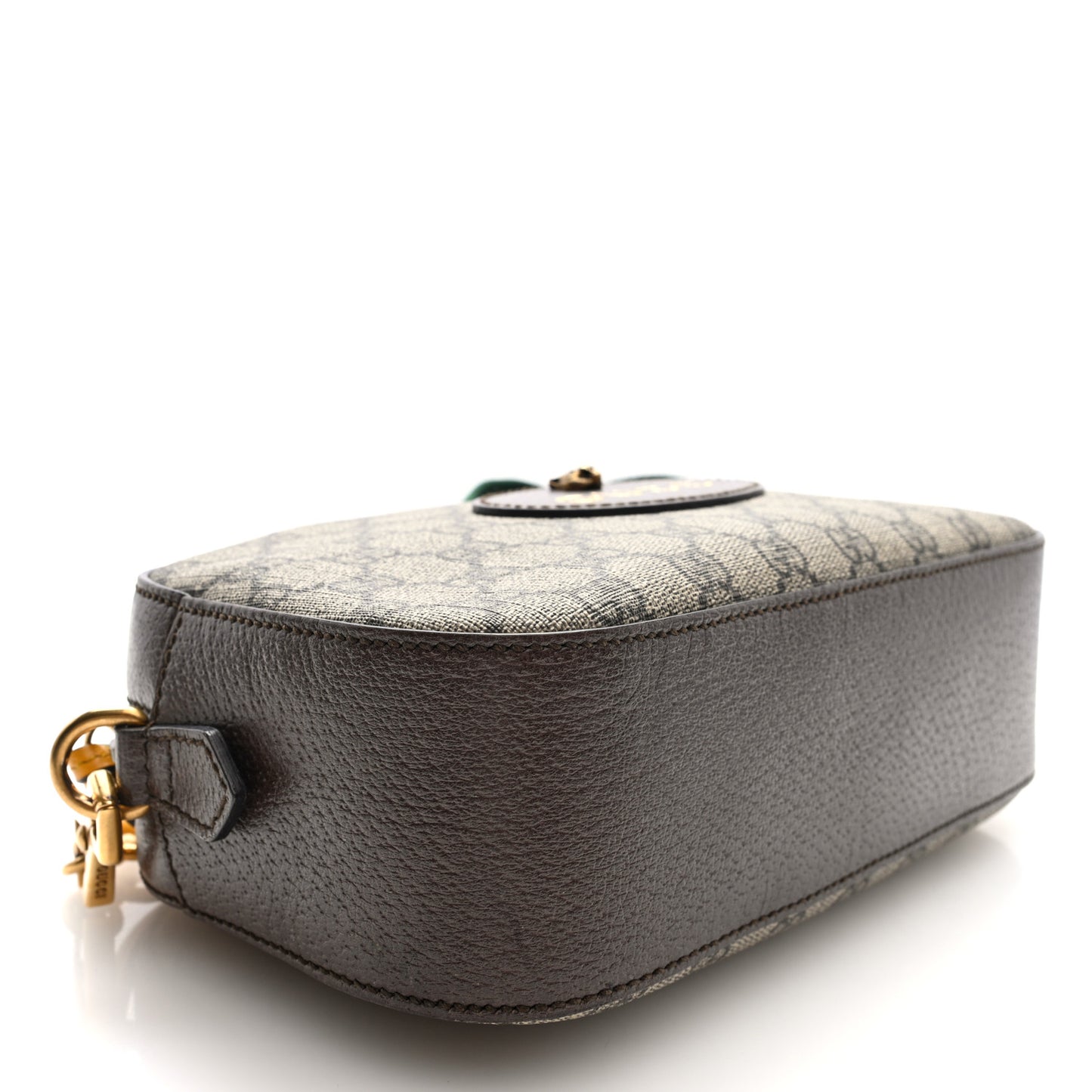 GG Supreme Monogram Web Neo Vintage Shoulder Bag Beige New Acero Crop