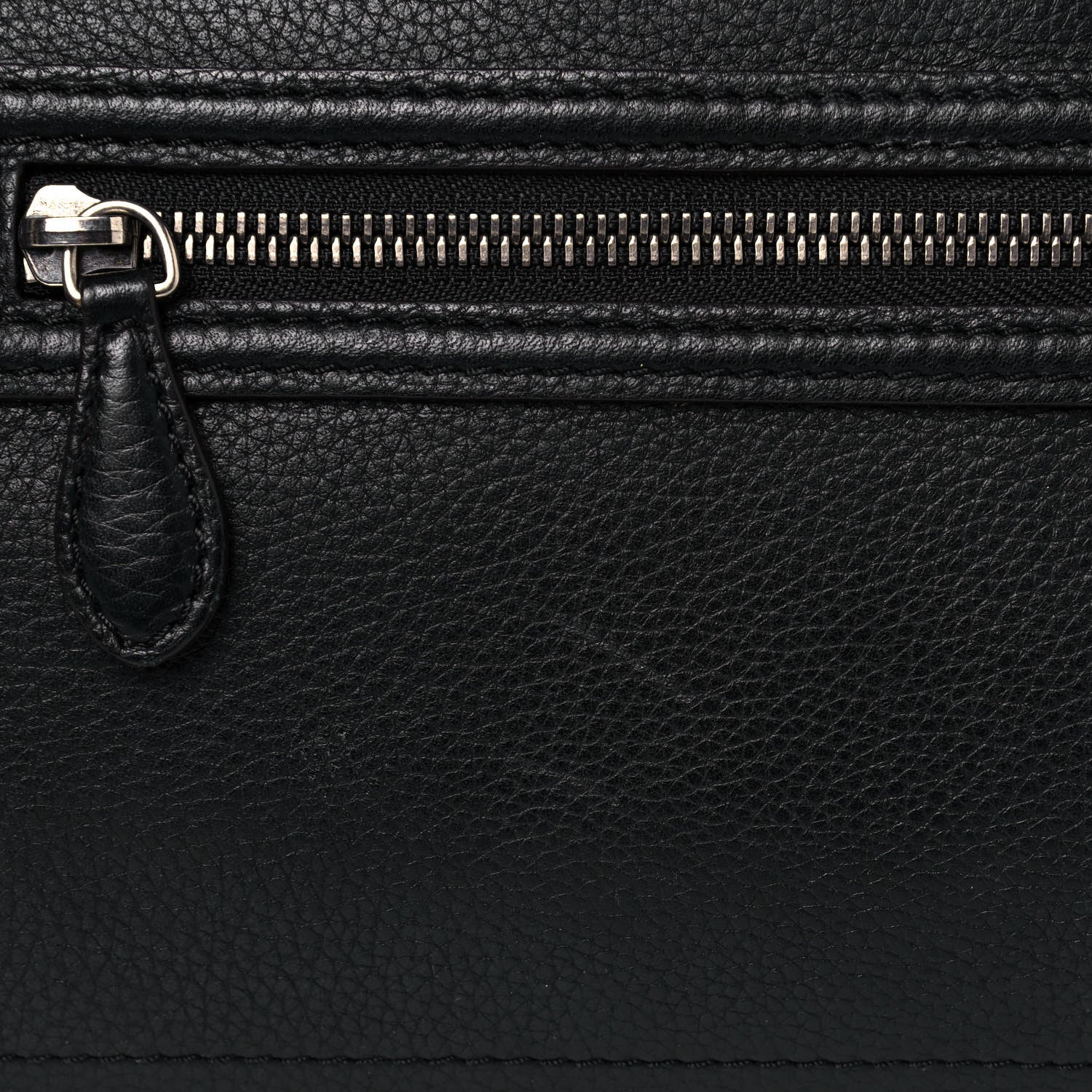 Celine Drummed Calfskin Shoulder Luggage Black 13 of 13