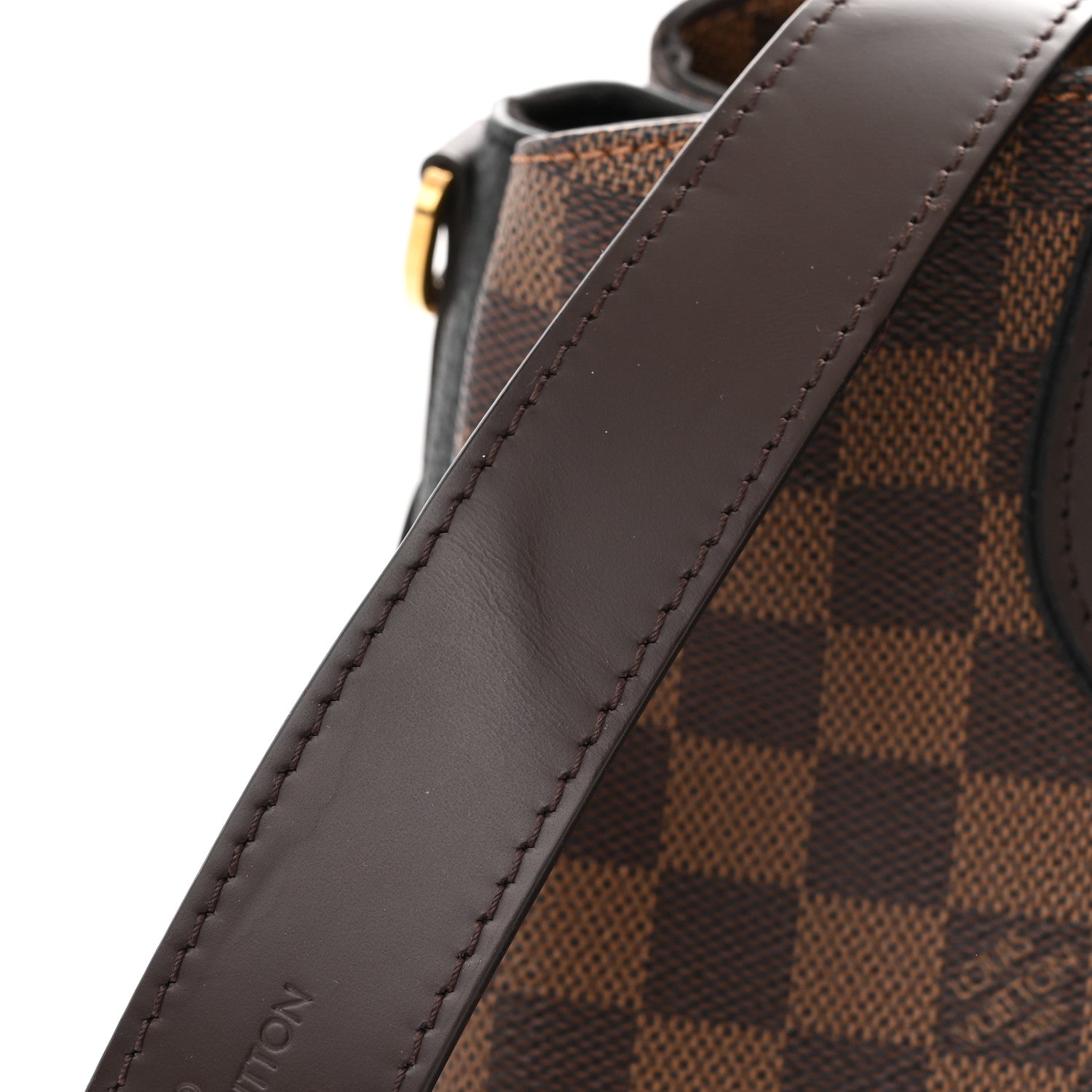 Louis Vuitton Cuir Taurillon Damier Ebene Normandy Black 11 of 13
