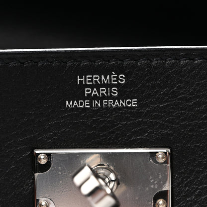 Hermes Evercolor Cavale Kelly Wallet To Go Black Multicolor 6 of 10