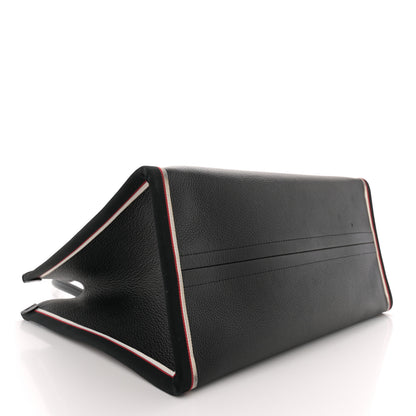 Christian Louboutin Grained Calfskin Large Nastroloubi Tote Black 4 of 11