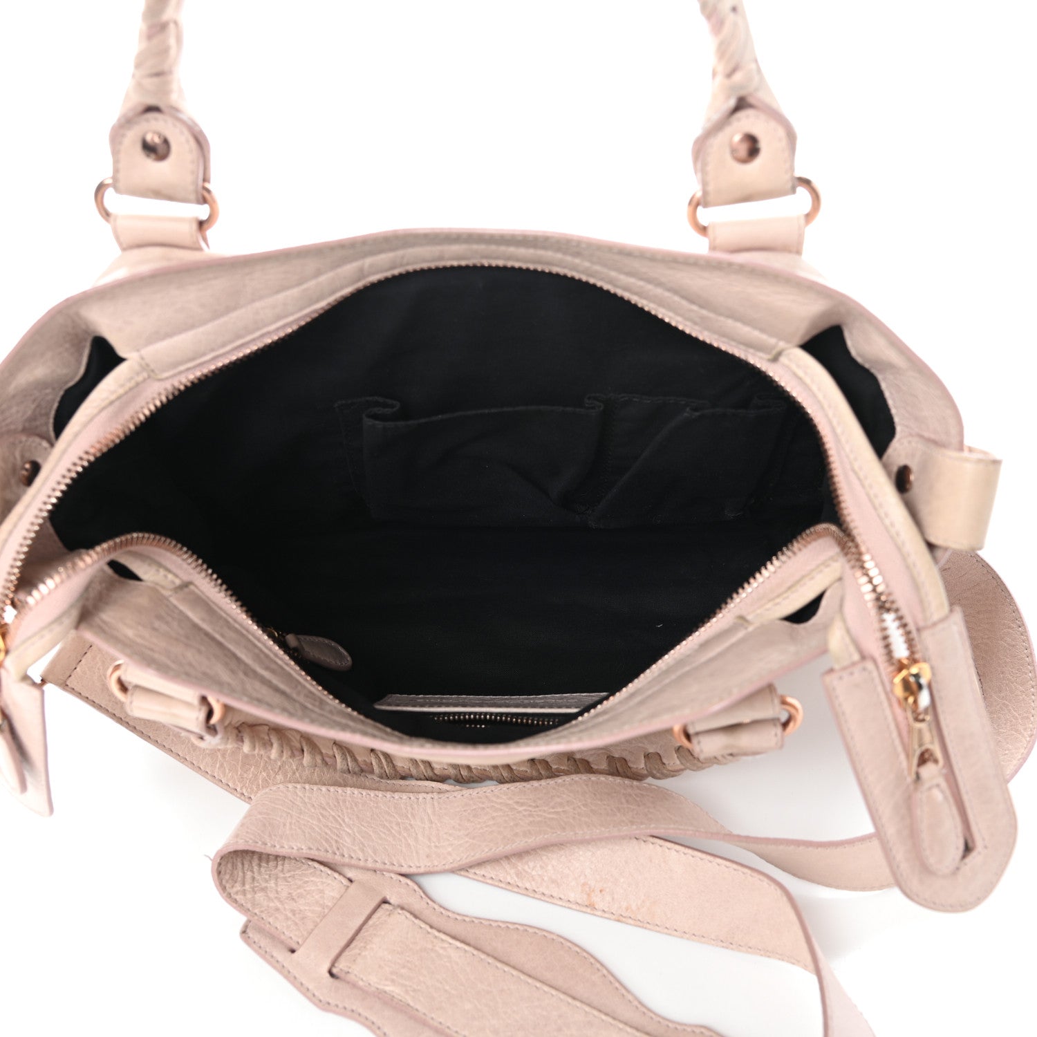 Balenciaga Agneau Giant 12 Rose Gold Hardware Town Bois De Rose 5 of 8