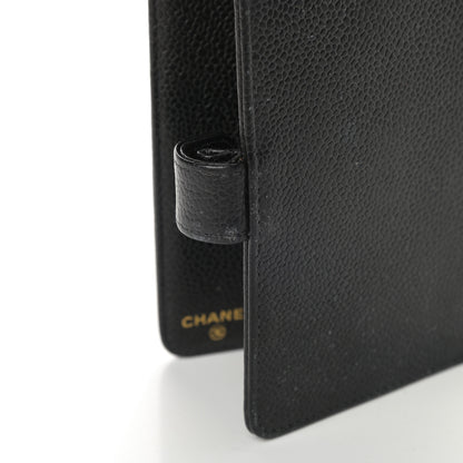 Chanel Caviar CC Small Ring Agenda Planner Black 12 of 12
