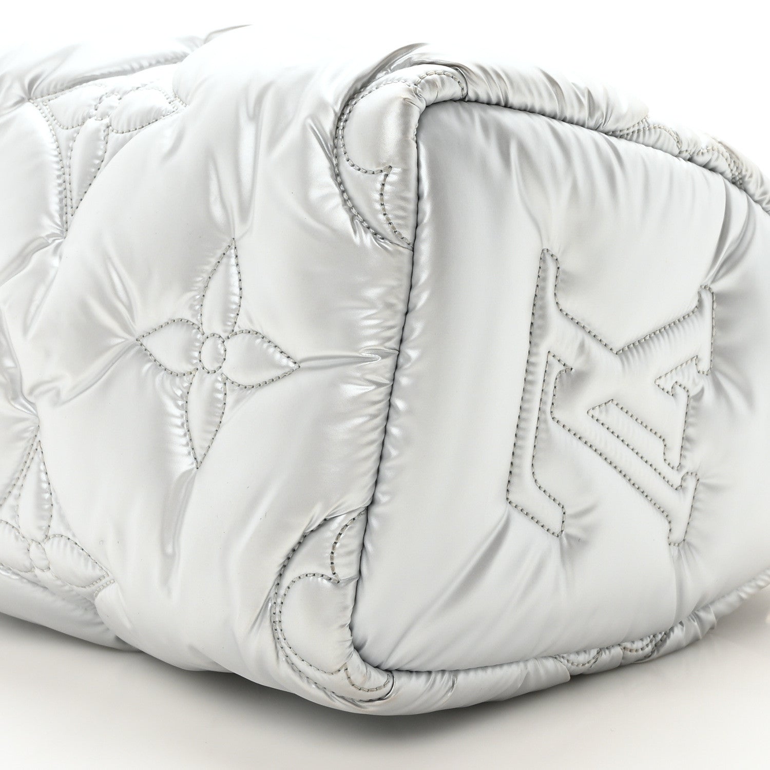 Louis Vuitton Econyl Mini Monogram Pillow Speedy Bandouliere 25 Silver 9 of 9