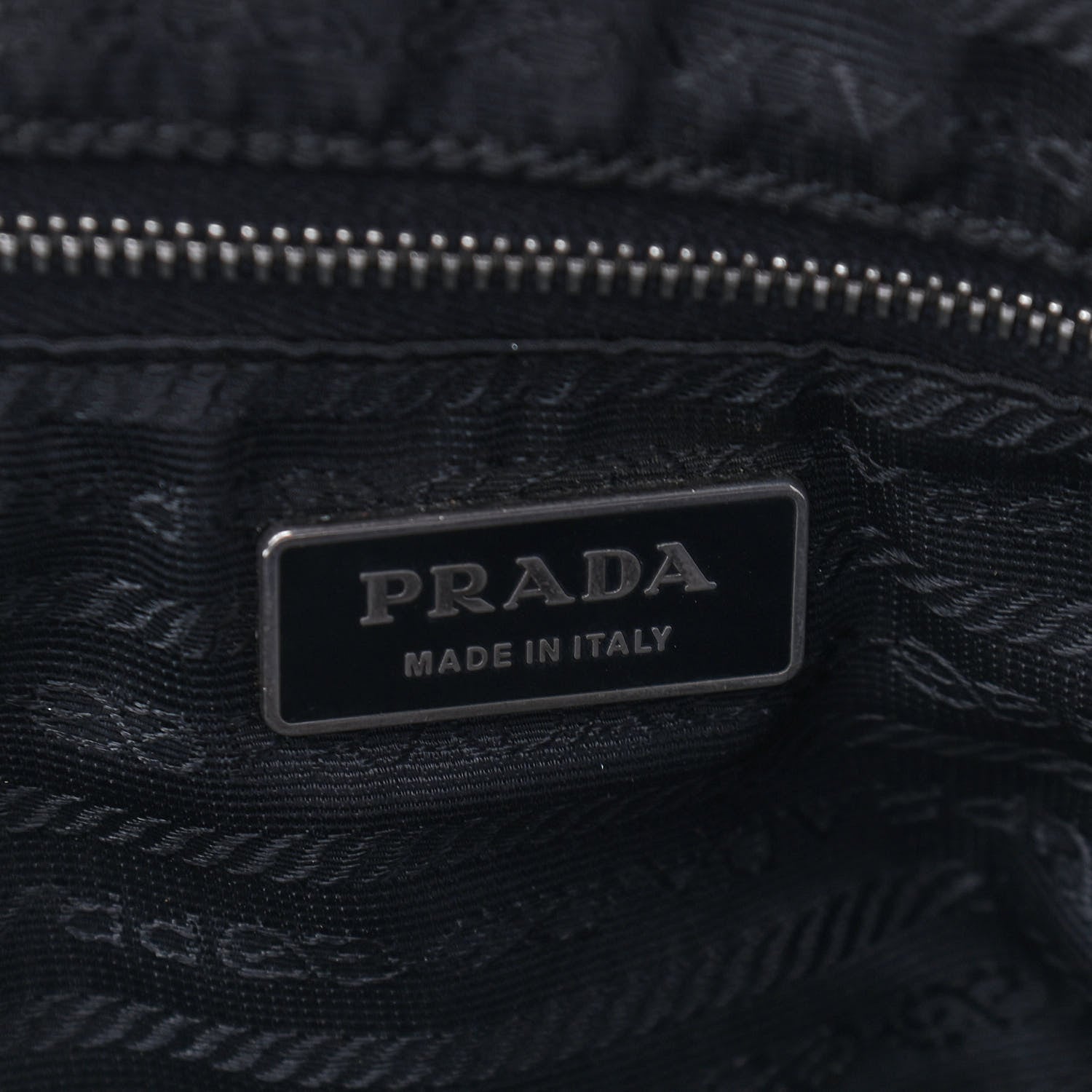 Prada Tessuto Nylon Shopping Tote Black 5 of 8
