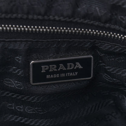 Prada Tessuto Nylon Shopping Tote Black 5 of 8