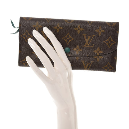 Louis Vuitton Monogram Emilie Wallet Vert 2 of 9