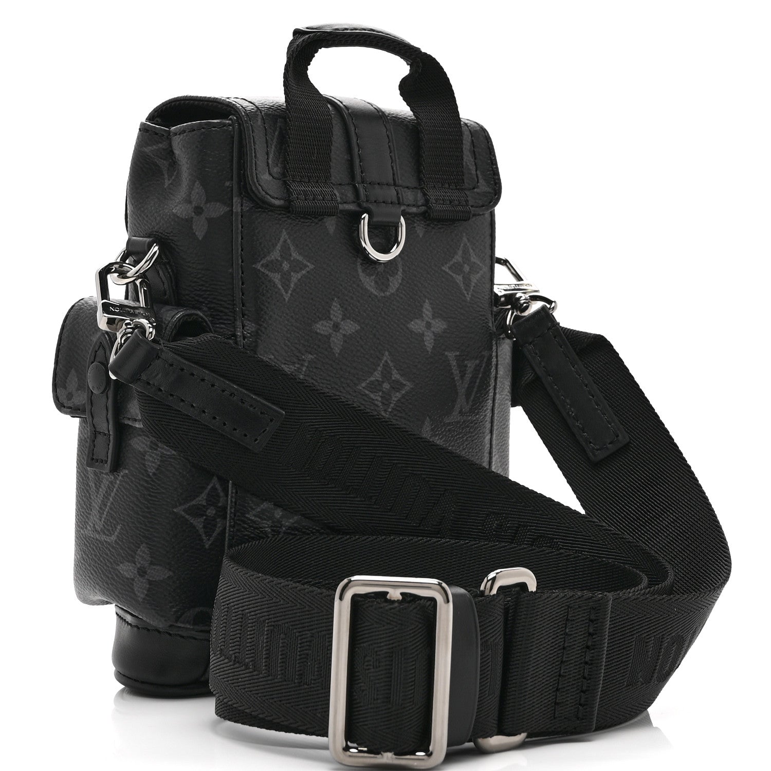 Louis Vuitton Monogram Eclipse Nano Christopher Backpack Black 3 of 9
