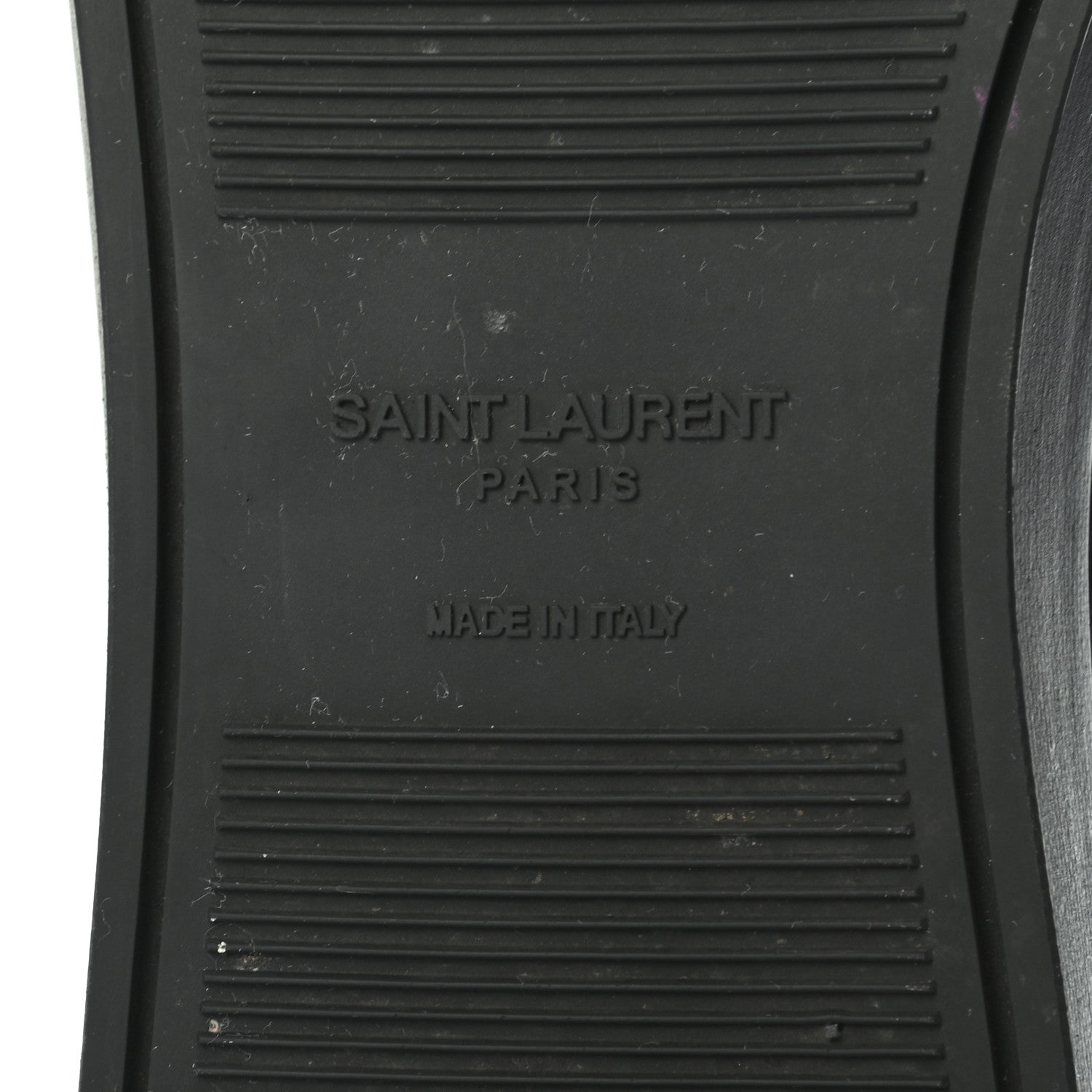 Saint Laurent Calfskin Mens Andy Low Top Sneakers 47 Black 6 of 8