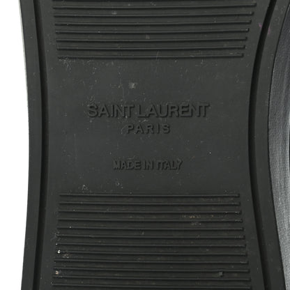 Saint Laurent Calfskin Mens Andy Low Top Sneakers 47 Black 6 of 8