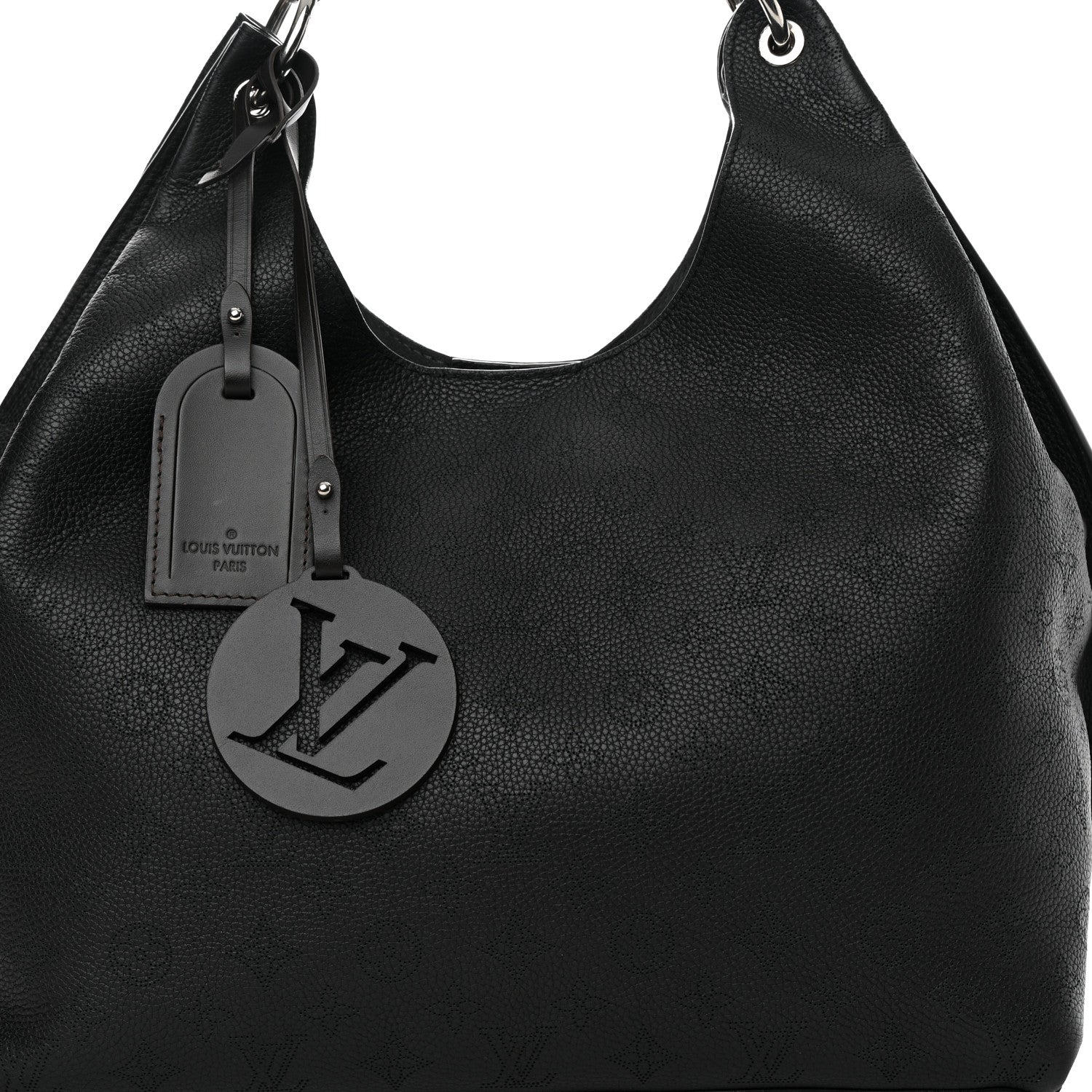 Louis Vuitton Mahina Carmel Hobo Black 8 of 15