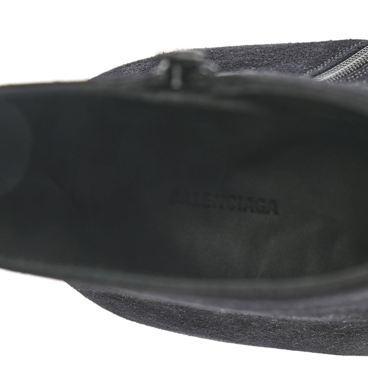 Balenciaga Suede Mens Santiag Western Boots 44 Black 8 of 13