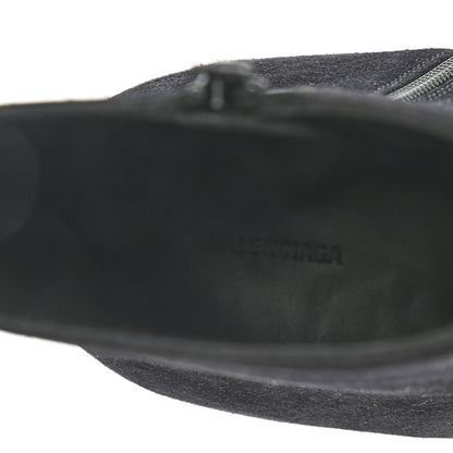 Balenciaga Suede Mens Santiag Western Boots 44 Black 8 of 13