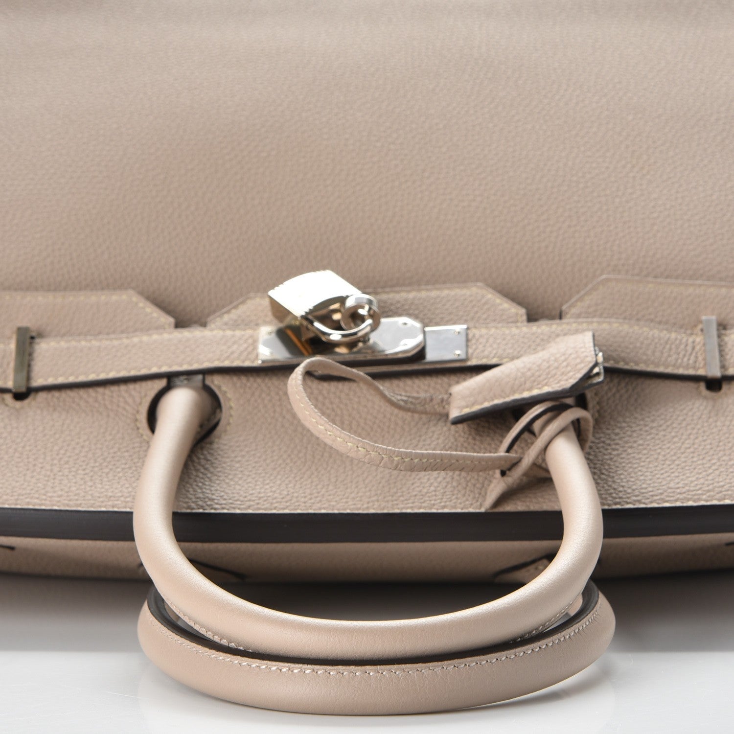 Hermes Togo Birkin 35 Gris Tourterelle 23 of 36