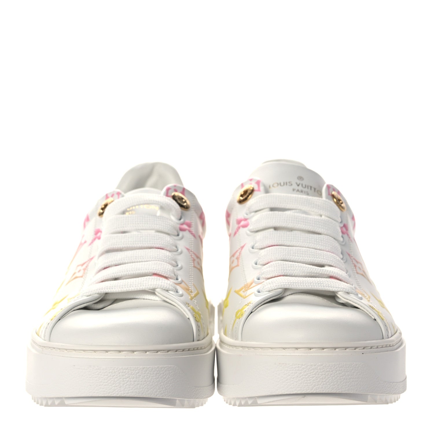 Louis Vuitton Monogram By The Pool Time Out Sneakers 38.5 Rose 2 of 8