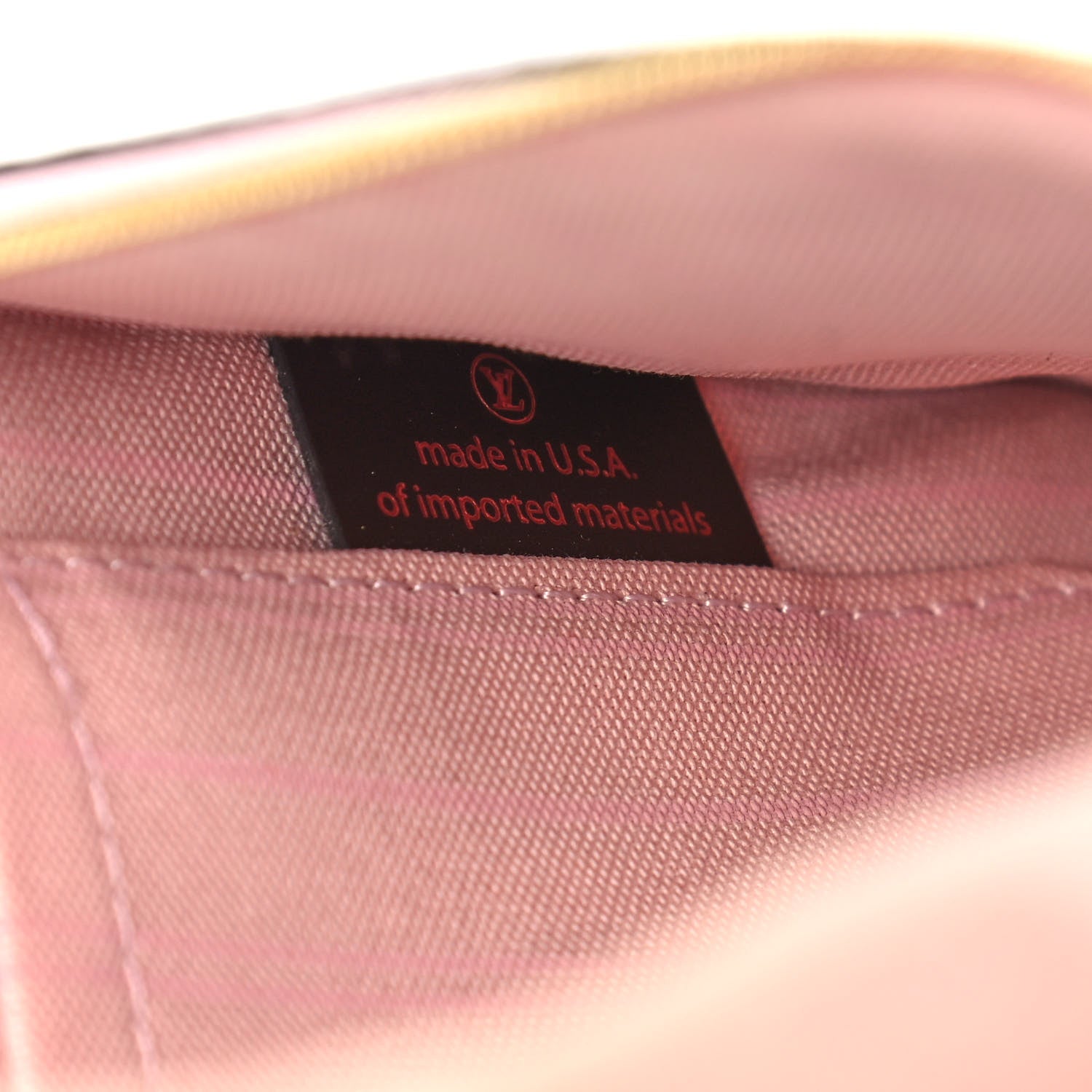 Louis Vuitton Damier Ebene Neverfull MM GM Pochette Rose Ballerine 7 of 10