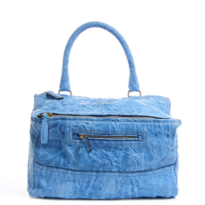 Givenchy Tumbled Sheepskin Medium Pandora Light Blue 1 of 10