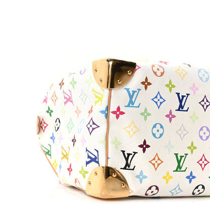 Louis Vuitton Monogram Multicolor Speedy 30 White 7 of 8