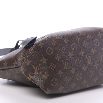 Louis Vuitton Monogram Flower Zipped Tote MM Black 7 of 9