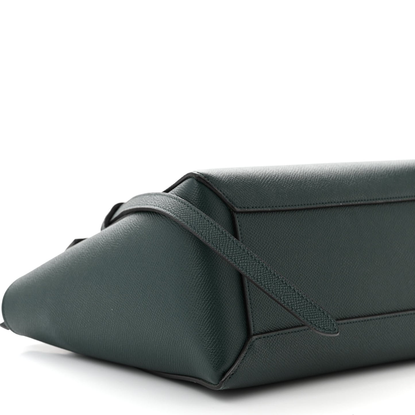 Grained Calfskin Micro Belt Bag Amazone