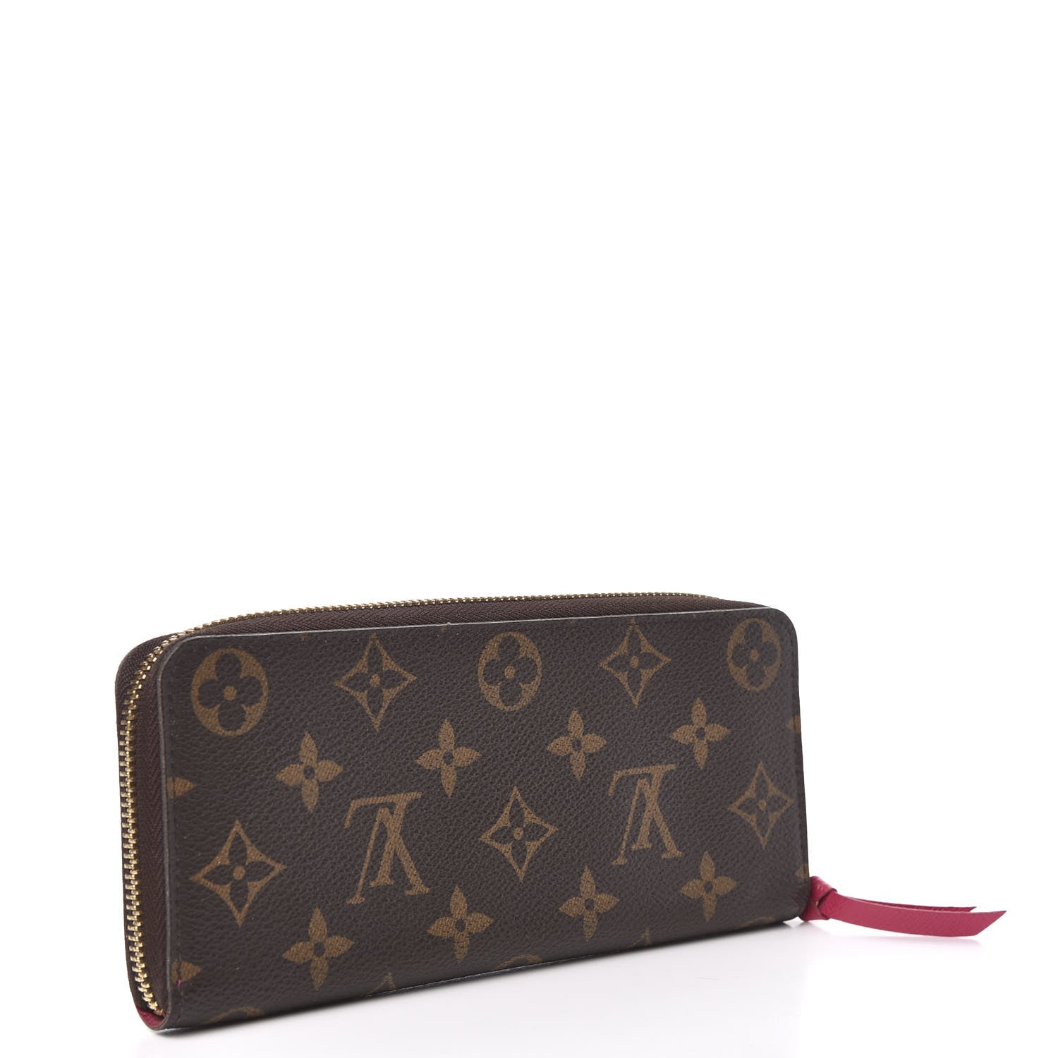 Louis Vuitton Monogram Clemence Wallet Hot Pink 3 of 8