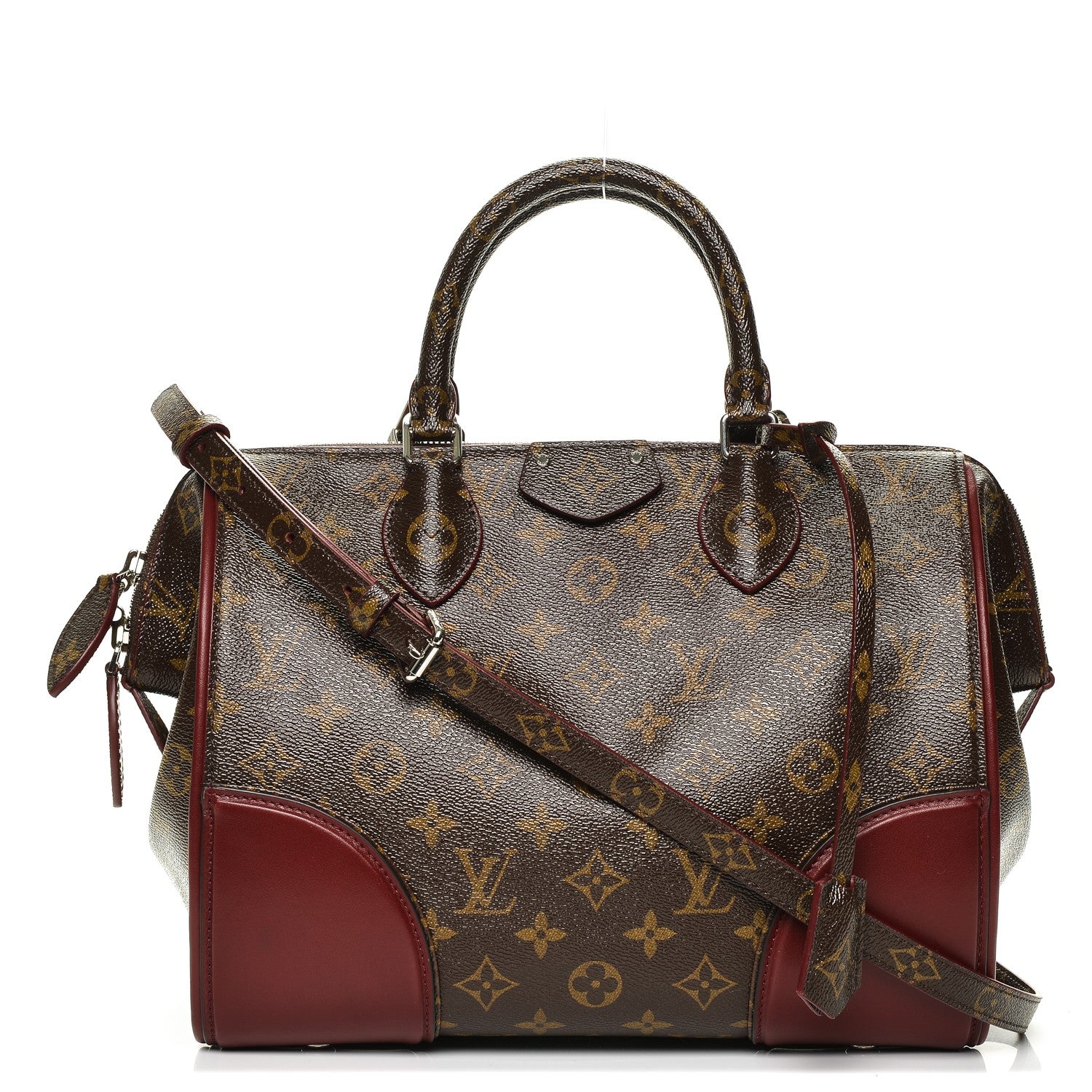 Louis Vuitton Monogram Shine Doc PM Bordeaux 1 of 6
