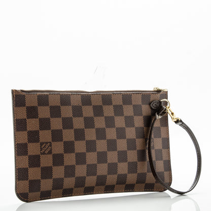 Louis Vuitton Damier Ebene Neverfull MM GM Pochette 3 of 7