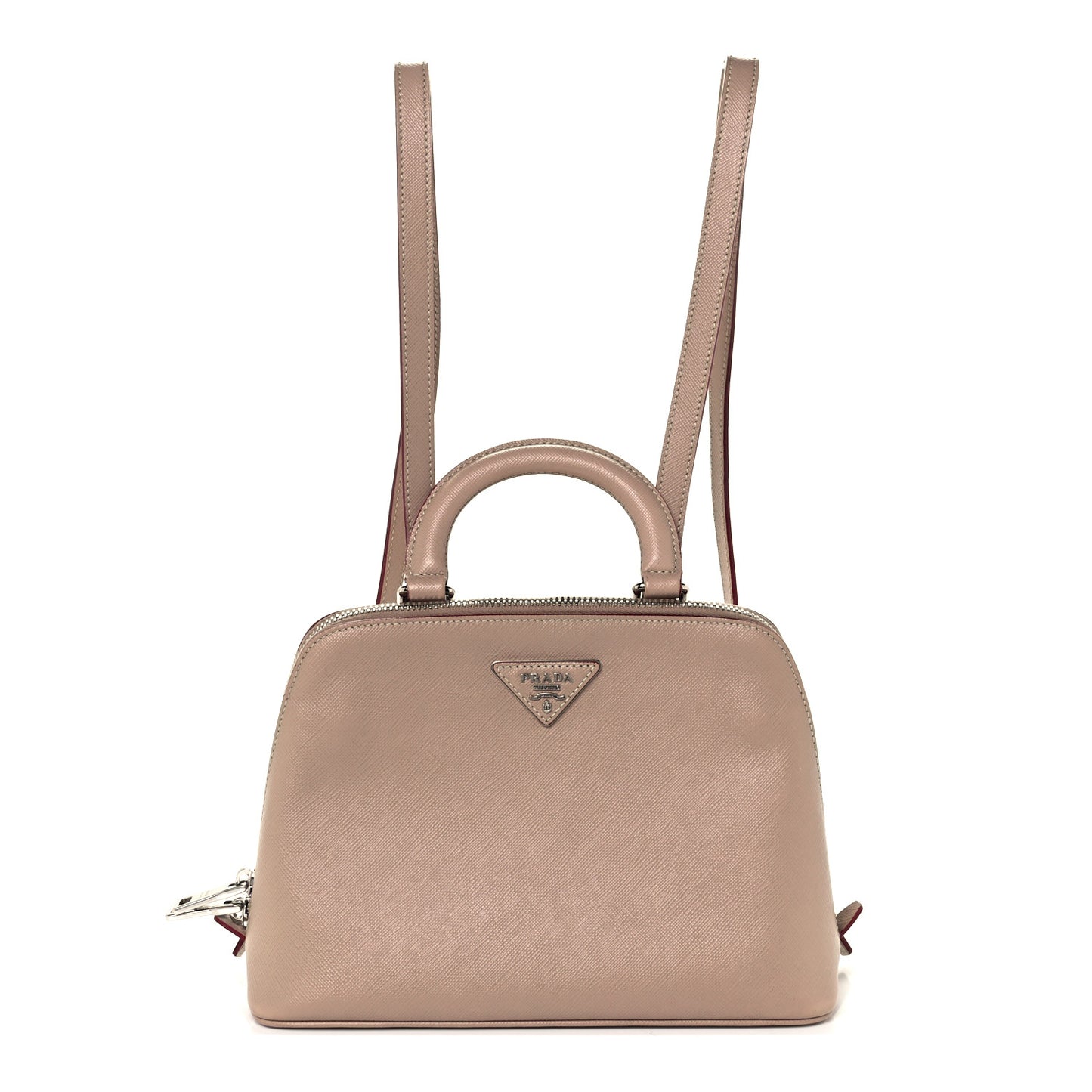Saffiano Lux Promenade Backpack Cammeo
