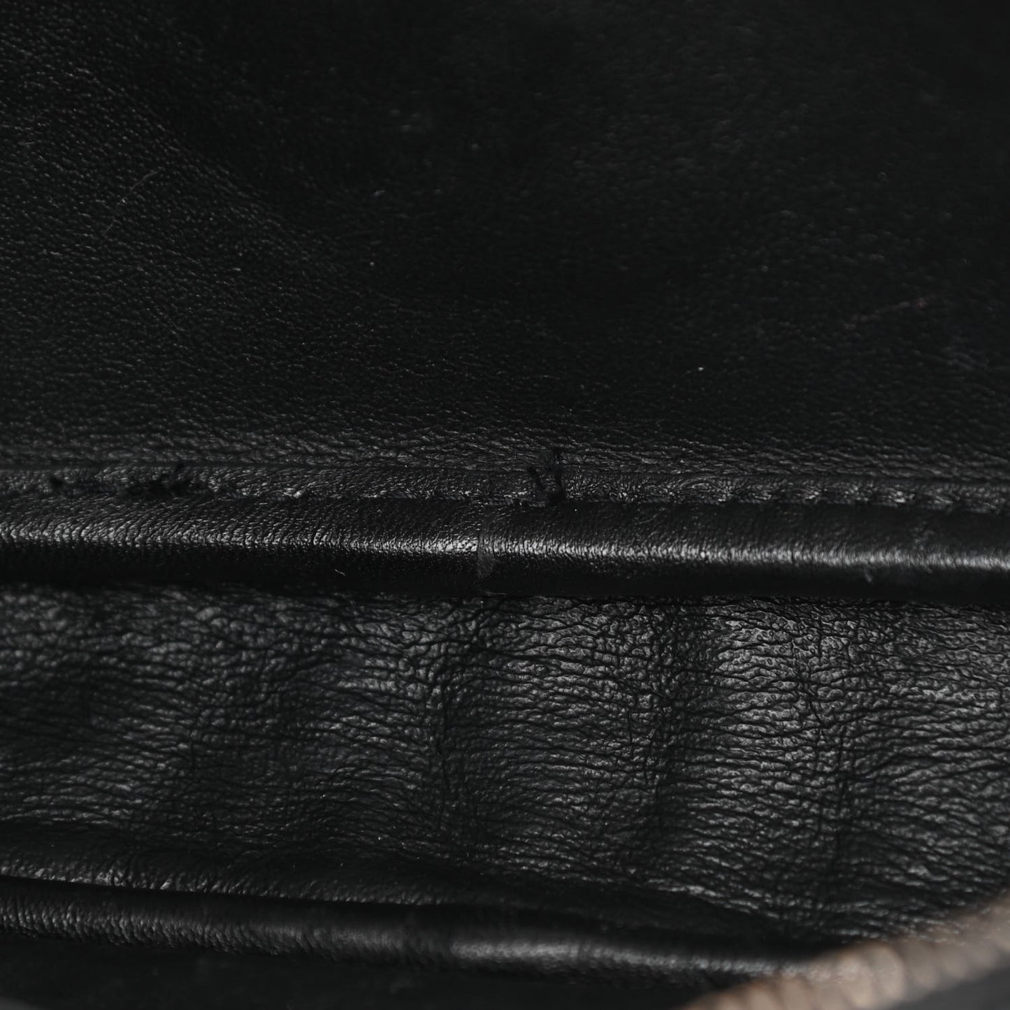 Calfskin Crocodile Embossed Monogram Mini Lou Camera Bag Black