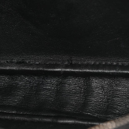 Saint Laurent Calfskin Crocodile Embossed Monogram Mini Lou Camera Bag Black 13 of 15
