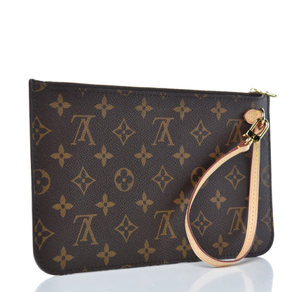 Louis Vuitton Monogram Neverfull MM GM Pochette 3 of 6