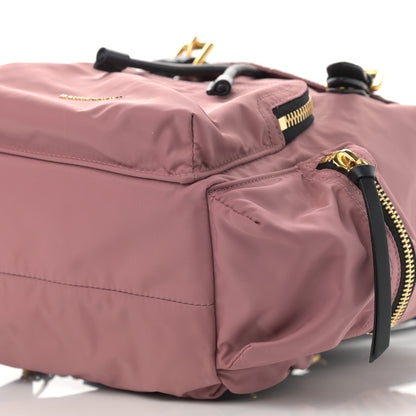 Burberry Nylon Medium Rucksack Backpack Mauve Pink 10 of 11