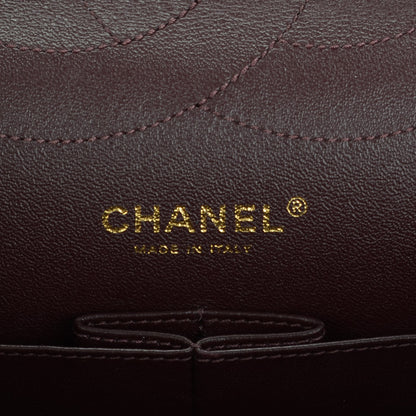 Chanel Aged Calfskin Chevron Quilted 2.55 Reissue 227 Flap Black 6 of 7