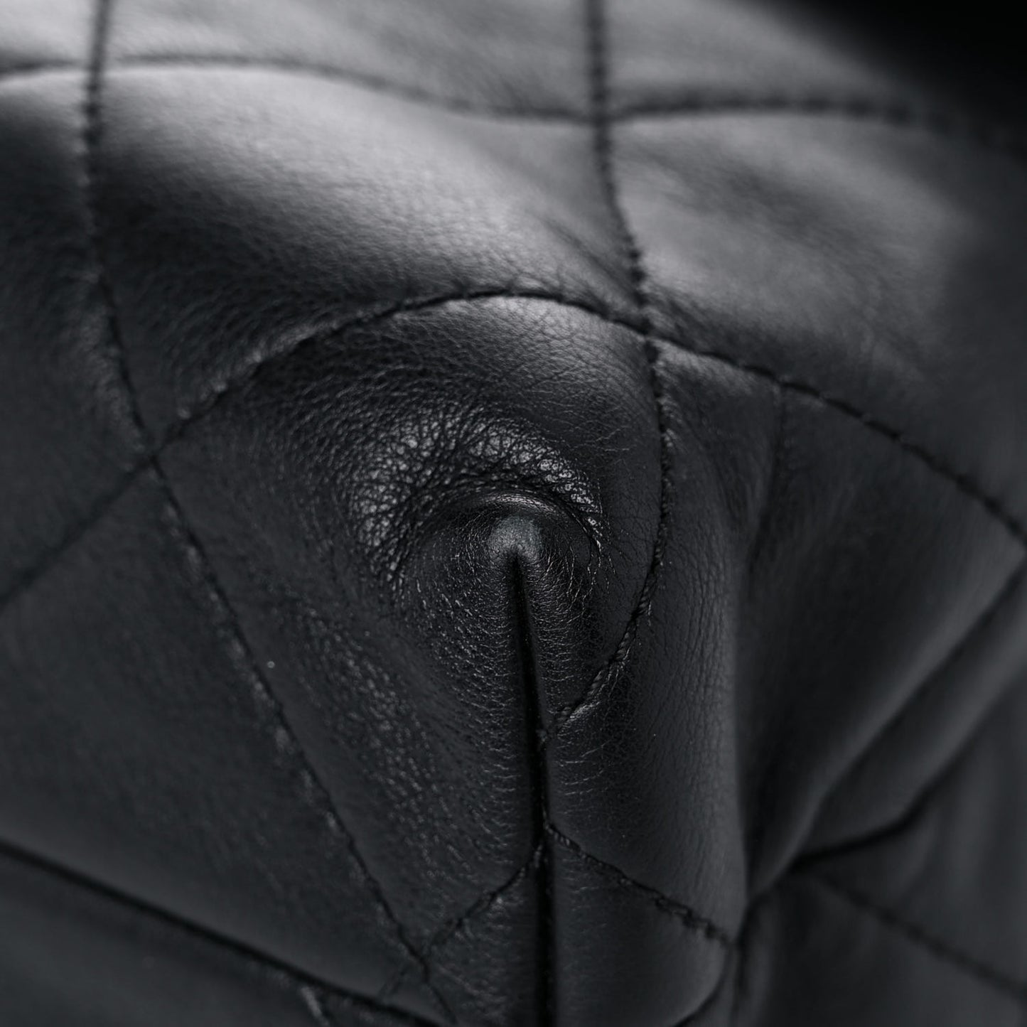 Calfskin Quilted In The Business Flap Bag Black