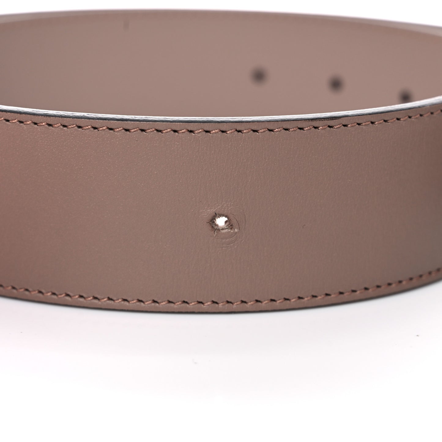 Calfskin Double G 40mm Belt 105 42 Porcelain Rose