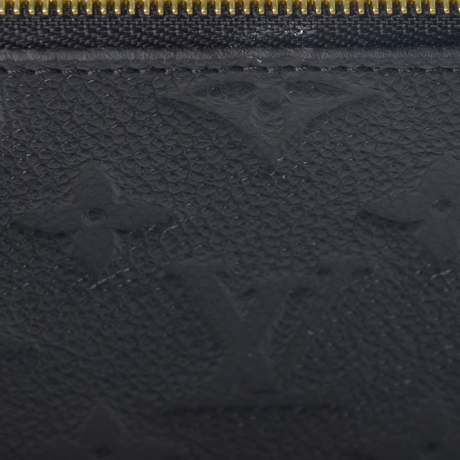 Louis Vuitton Empreinte Felicie Chain Wallet Zippered Insert Black 6 of 6