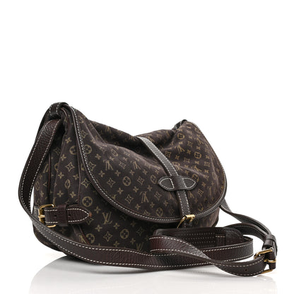 Louis Vuitton Monogram Mini Lin Saumur Ebene 3 of 8